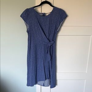 Elegant Blue Women's Dress